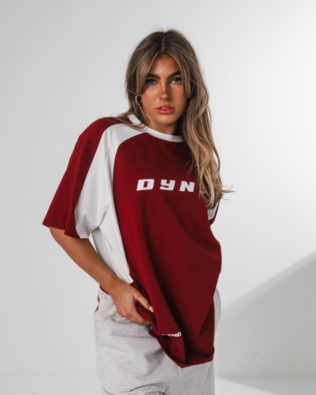 LIMITED EDITION Varsity Top - Cherry Red