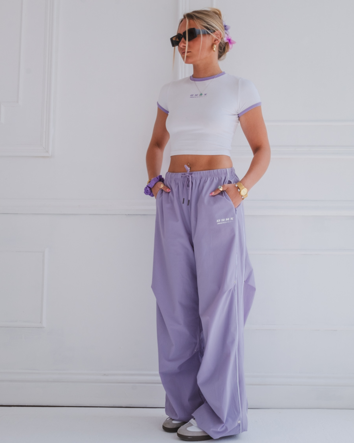 Bliss Track Pants - Violet